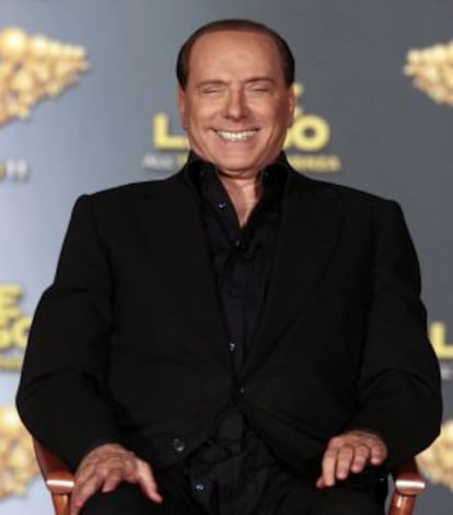 Silvio Berlusconi, en un acto de su partido en septiembre de 2011 en Roma.