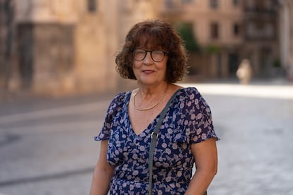 Ángeles Benet el 7 de agosto en Murcia.