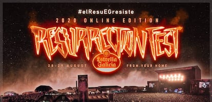 Cartel del Resurrection Fest Online.