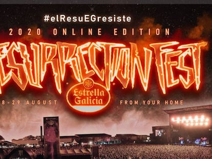 Cartel del Resurrection Fest Online.