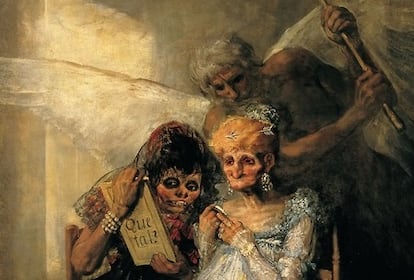 Fragmento de 'El tiempo' de Goya.