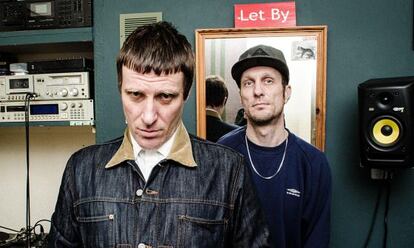 El grupo inglés Sleaford Mods, en una imagen promocional.