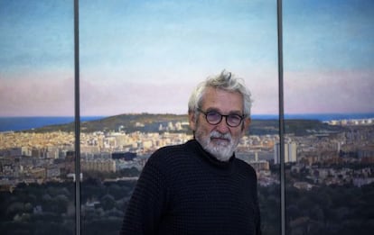 Oscar Tusquets, a la galeria Ignacio de Lassaletta de Barcelona.