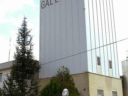 Fábrica de la empresa galletera riojana Arluy.