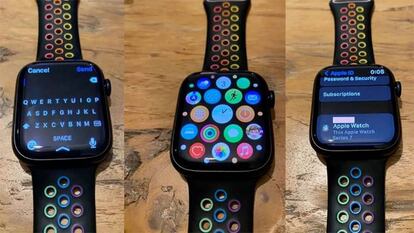 Unidades de Apple Watch Series 7.