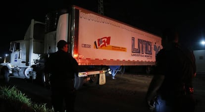El contenedor localizado en Tlajomulco.