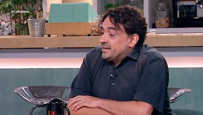 El periodista de 'La Directa' Jesús Rodríguez, en una captura de vídeo de RTVE.