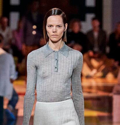 Este polo fue el protagonista del desfile de Prada.