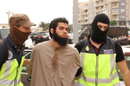 Mohamed, l'últim gihadista detingut a Melilla.