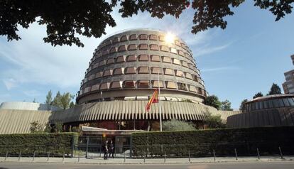 Imagen de la sede del Tribunal Constitucional.