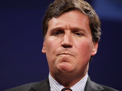 Tucker Carlson, during a talk in Washington in March 2019.