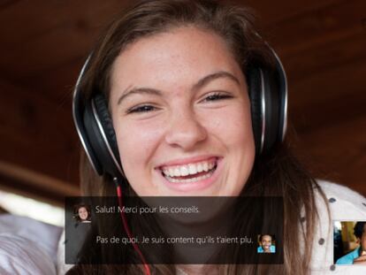 Skype integra en su aplicación el traductor simultáneo para las videollamadas