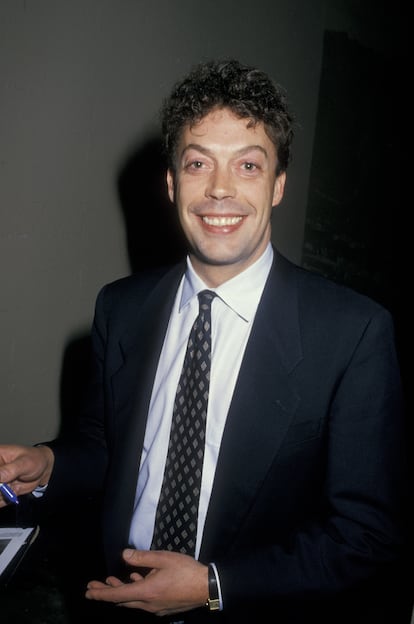 El actor Tim Curry en 1988 en Los Ángeles.