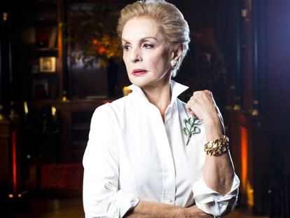 Carolina Herrera, en Madrid.