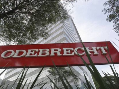 A sede da construtora Odebrecht em São Paulo (Brasil).