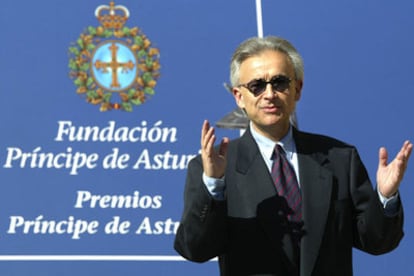 António Damásio, ayer en Oviedo.