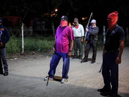 Autodefensas en Piedras Negras, Veracruz, cuando se alzaron en 2013.