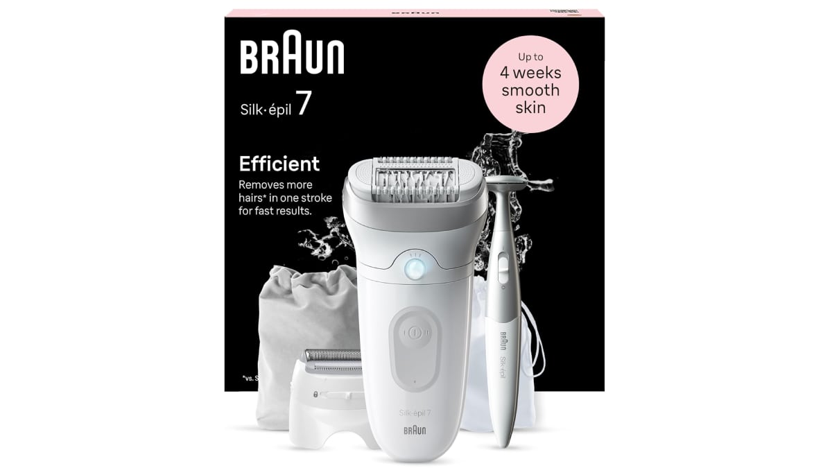 Depiladora eléctrica para ella Braun Silk-épil 7.