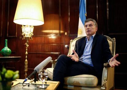 Mauricio Macri, em 8 de agosto.