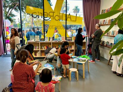 Imagen de la nueva sede de LA Librería en el barrio de West Adams, Los Ángeles.