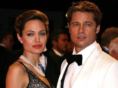 Angelina Jolie y Brad Pitt, en un estreno en 2007.