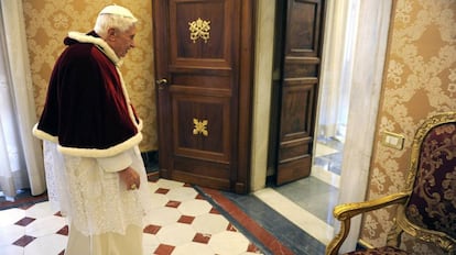 Imagen archivo del papa Benedicto XVI.