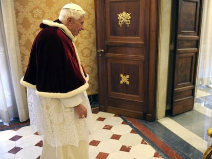 Imagen archivo del papa Benedicto XVI.