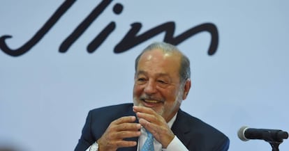 Carlos Slim, en 2018.