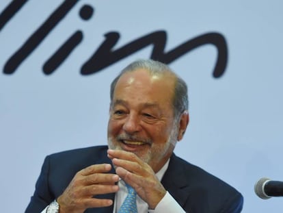 Carlos Slim, en 2018.