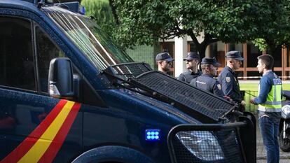 Agentes de la Policía Nacional, en una imagen de archivo.