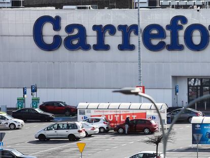 Hipermercado de Carrefour.