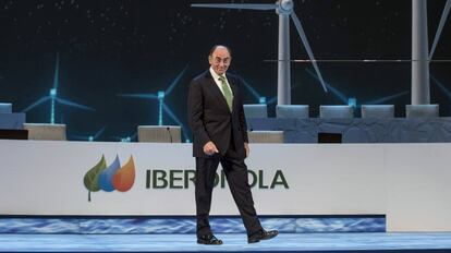 El presidente de Iberdrola, Ignacio Sánchez Galán.