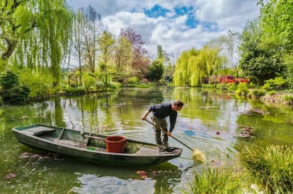 El jard&iacute;n de Monet, en Giverny. 