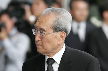 Kim Ki-nam, alto cargo del Partido de los Trabajadores de Corea del Norte, en 2009.