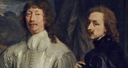 Autorretrato de Van Dyck junto a Endymion Porter.