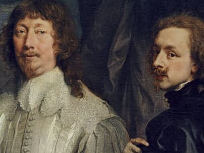 Autorretrato de Van Dyck junto a Endymion Porter.