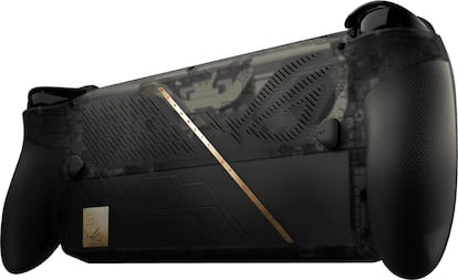 Trasera de la ASUS ROG Xbox Ally X20
