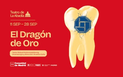 Cartel promocional de la obra 'El Dragón de Oro', que podrá verse en el Teatro de la Abadía.