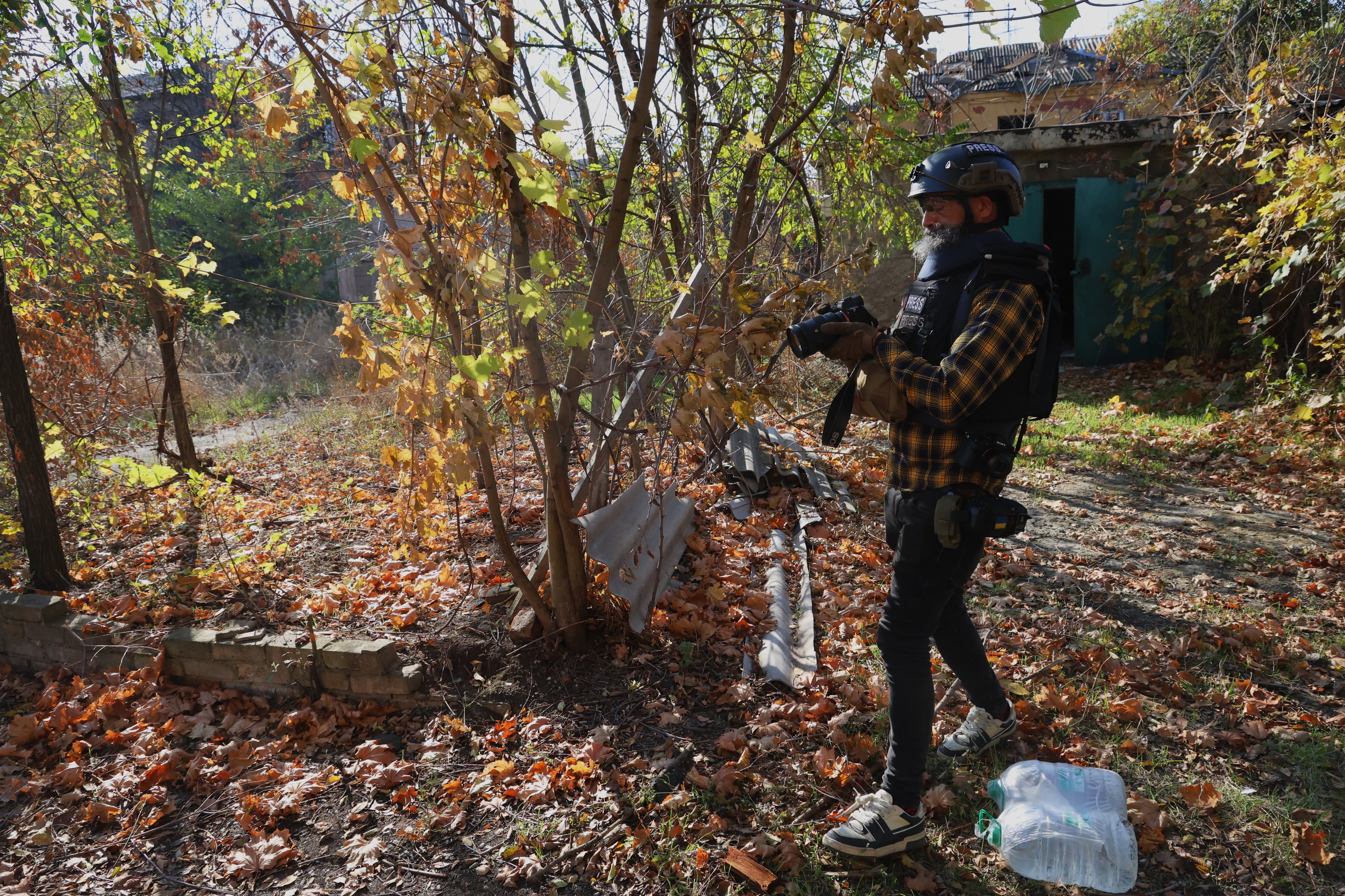 Los reporteros extreman las precauciones ante el aumento de ataques en Ucrania