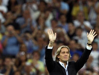 Emotiva despedida a Míchel Salgado