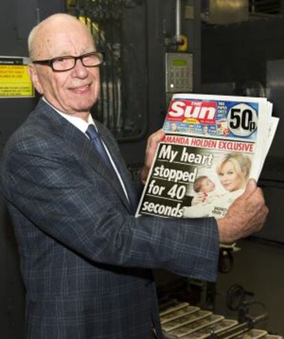 El propietario de News Corporation, Rupert Murdoch.