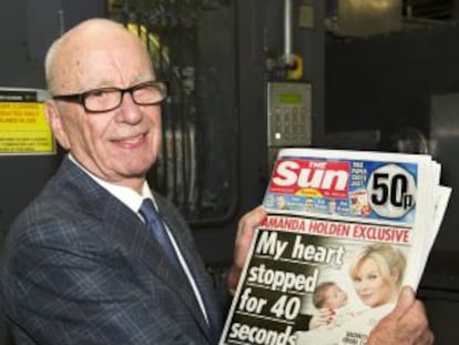 El propietario de News Corporation, Rupert Murdoch.