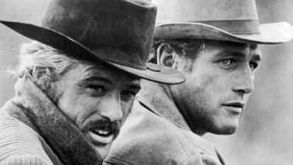 Robert Redford y Paul Newman, en ‘Dos hombres y un destino’.