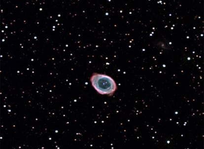 La nebulosa del Anillo, M 57.