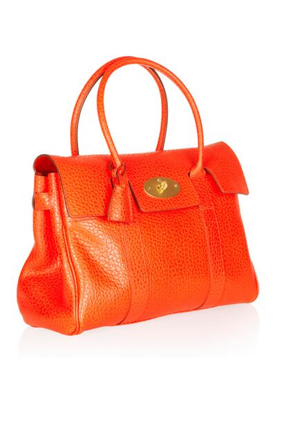 Bolso de mano de Mulberry para Net-a-porter (990 euros).