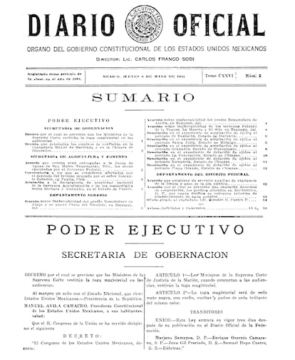 decreto toga