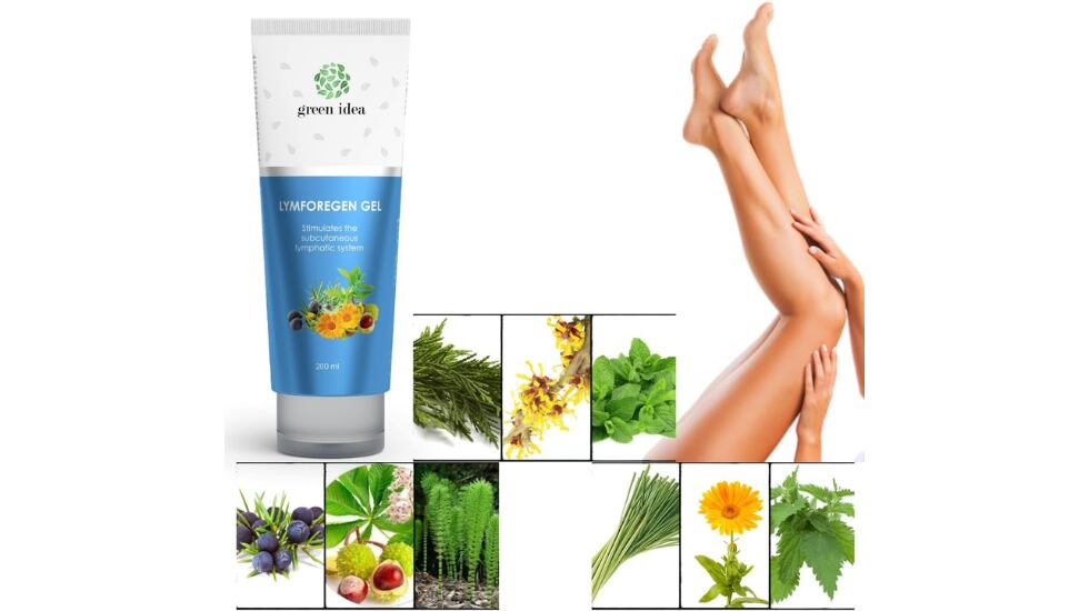 La fórmula del gel contiene diferentes extractos de plantas.