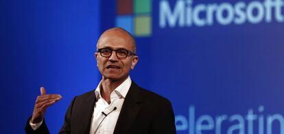 Satya Nadella, consejero delegado de Microsoft. 