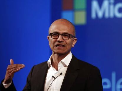 Satya Nadella, consejero delegado de Microsoft. 