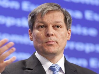 El comisario de Agricultura de la Comisi&oacute;n Europea, Dacian Ciolos.